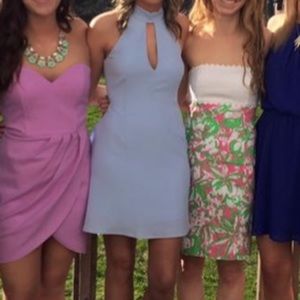 Lulus blue small formal dress
